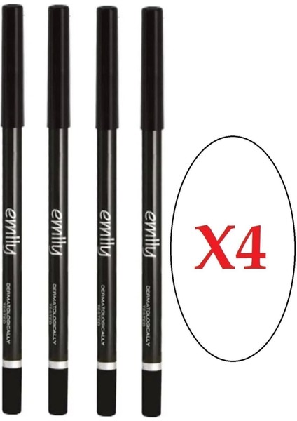 Göz Kalemi Siyah No: 101 X 4 Adet