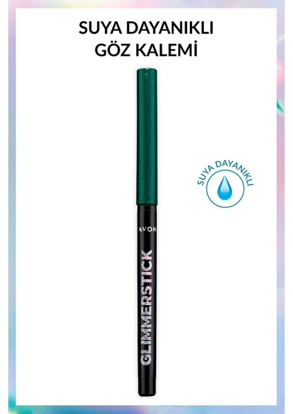 Glimmerstick Asansörlü Göz Kalemi Pırıltılı - Emerald Glow