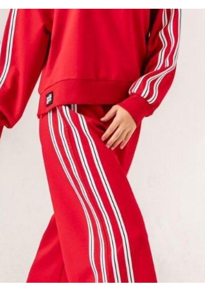 Kız Çocuk 3 Şeritli Oversize Bol Pantolon indirimleri