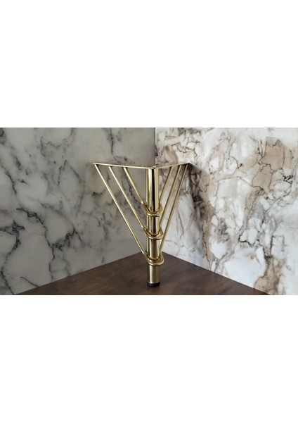 Venüs Model 15 cm Gold Metal Mobilya, Dolap, Koltuk, Tv Ünitesi Ayakları (8 Adet) Ayak fiyatları