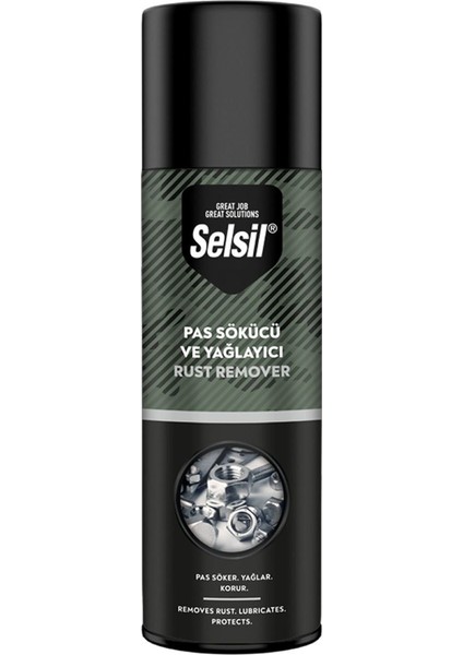 Pas Sökücü ve Yağlayıcı Sprey - Silikon İçermeyen Metal Yüzey Koruyucu, 400 ml