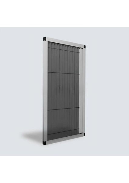 Pileli Plise Sürgülü Akordiyon Katlanır Pencere Sinekliği (Beyaz Renk) fiyatları