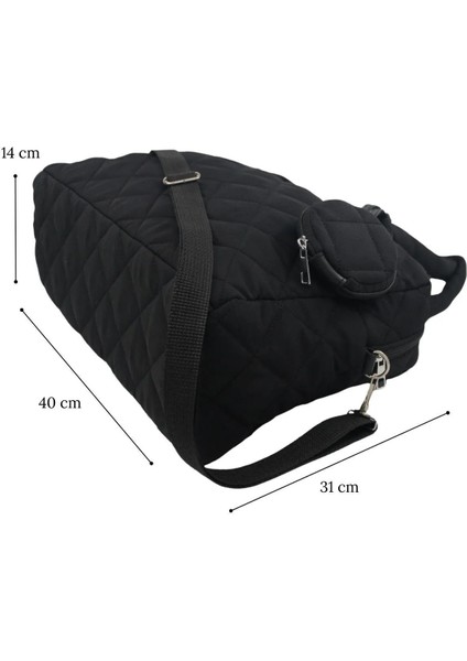 Kadın Ayarlanabilir Askılı Içi Astarlı Büyük Boy Puf Çanta modelleri
