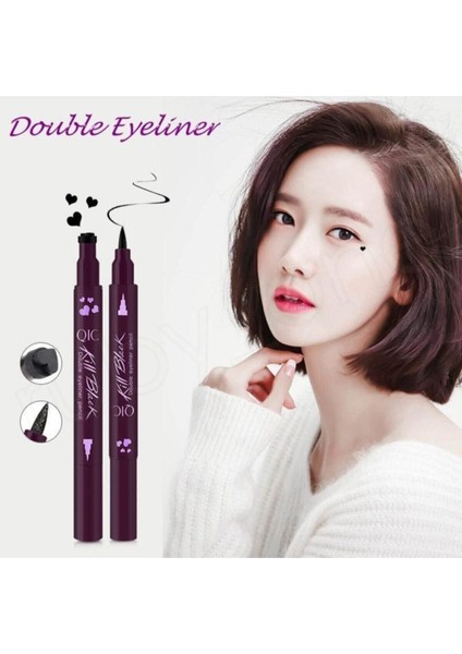 Çift Uçlu Kalp Desenli Eyeliner fiyatları