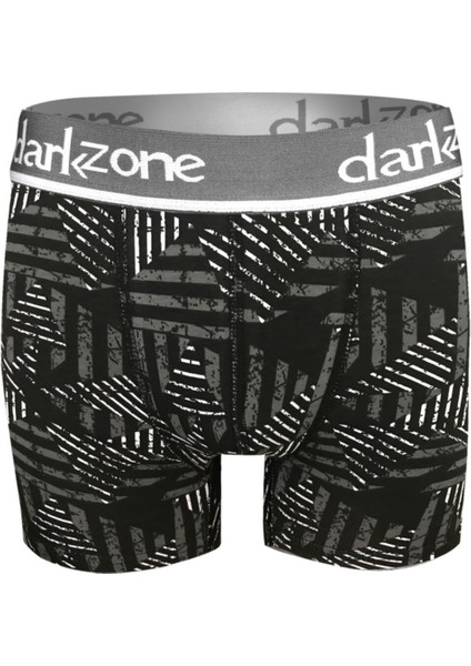 Üçgen Desenli Pamuklu Erkek Boxer 2696