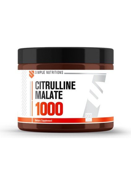 Citrulline Malate Toz 200 gr Saf Katkısız Türkiye Üretimi Yetişkin Sporcu Takviyesi fiyatları
