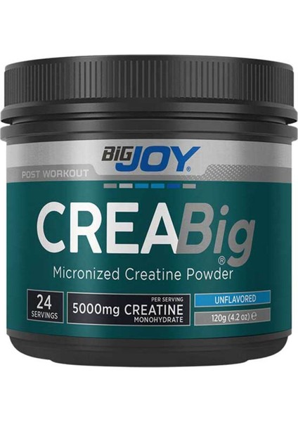 Bigjoy Crea Big Micronized Creatine Powder 120 gr Saf Kreatin fiyatları