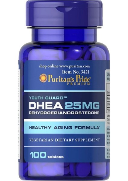 Dhea 25 Mg 100 Tablet Usa Version