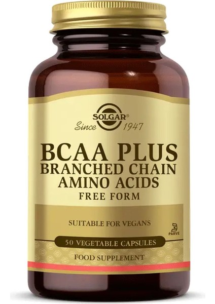 Bcaa Plus 50 Kapsül - Aromasız
