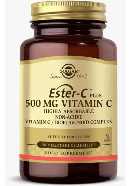 Ester-C Plus 500 mg 50 Kapsül Vitamin