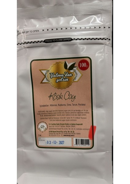 Köşk Çayı(Demleme hibiskus çay) YALOVADAN GELSİN