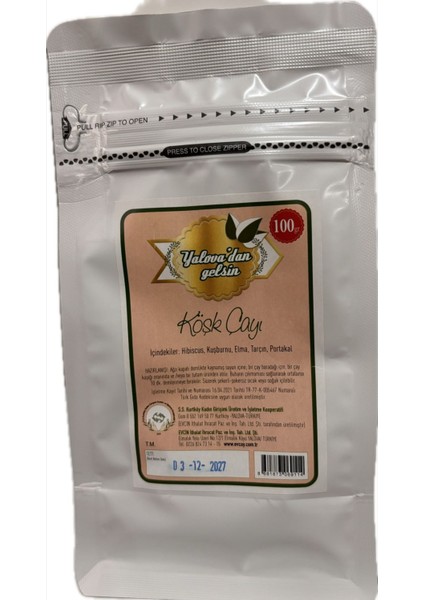 Köşk Çayı(Demleme hibiskus çay) YALOVADAN GELSİN