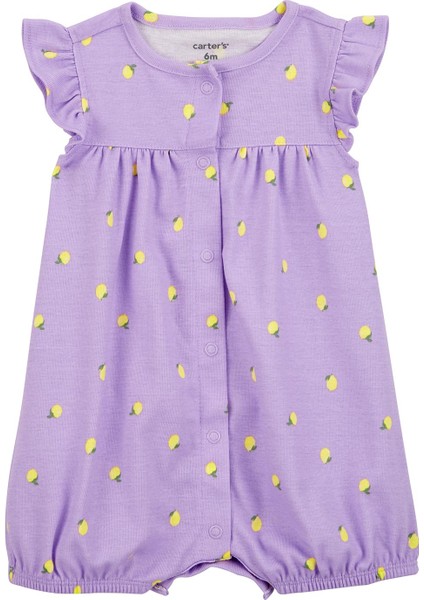 Kız Bebek Kısa Tulum