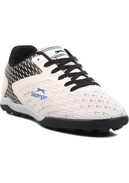 Slazenger Cycle M Halısaha Beyaz-Siyah Erkek Halı Saha Ayakkabısı
