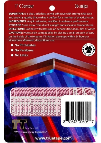 Supertape Oval Protez Saç Bantı (1c Yarımay) fiyatları