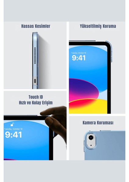 Apple iPad Air 13 Inç 2025 M3 Çip Uyumlu Kalem Bölmeli Standlı Akıllı Fuchsia Trifolding Tablet Kılıfı fırsatları