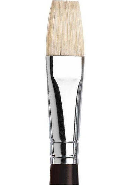 Azanta Black Uzun Saplı Sert Kıllı Kısa Yassı Fırça No:10