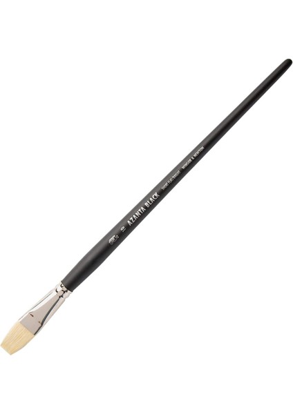 Azanta Black Uzun Saplı Sert Kıllı Kısa Yassı Fırça No:10 fiyatları