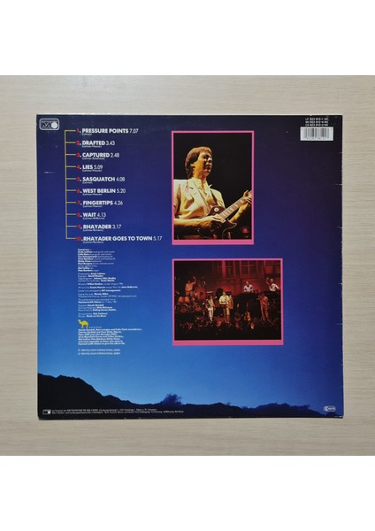 - Pressure Points - 1984 - Dönem Baskı Plak - Longplay - Lp