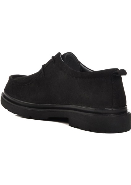 1005 M Siyah Nubuk Deri Erkek Günlük Ayakkabı fırsatları