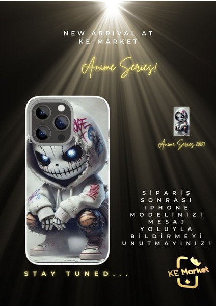 Anime Series Iphone Tüm Modellere Uyumlu Kılıf Iphone 6,7,8,x,11,12,13,14,15,16 Plus, Modelinizi Lütfen Mesaj Yoluyla Bildiriniz