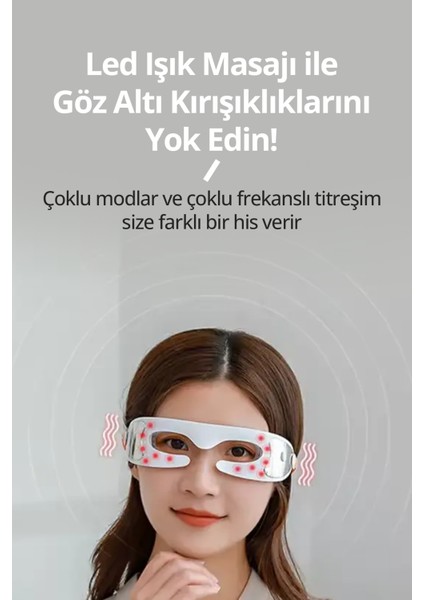 Göz Masaj Aleti masaj-kırışıklık ve göz altı morluklarına karşı