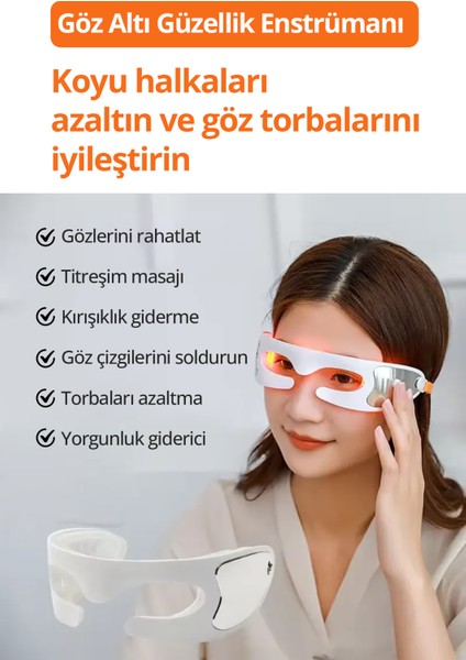 Göz Masaj Aleti masaj-kırışıklık ve göz altı morluklarına karşı