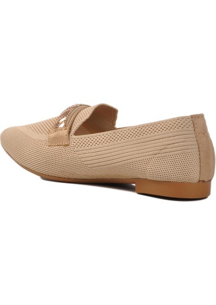 Pierre Cardin 517046 Z Bej Kadın Taşlı Babet fırsatları