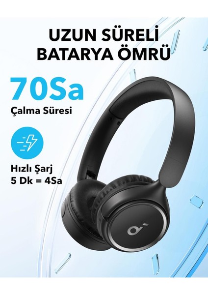 Soundcore H30I Kafaüstü KULAKLIK-A3012-SIYAH fiyatları