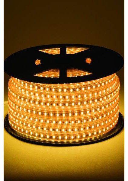 Aydınlatma Hortum Esnek Şerit LED Beyaz ,kırmızı ,yeşil,mavi,günışığı,amber Rengi + 220V Fiş/10 Metre