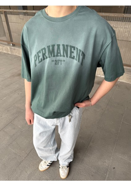Permanent 2ft Speyli T-Shirt - Yeşil modelleri