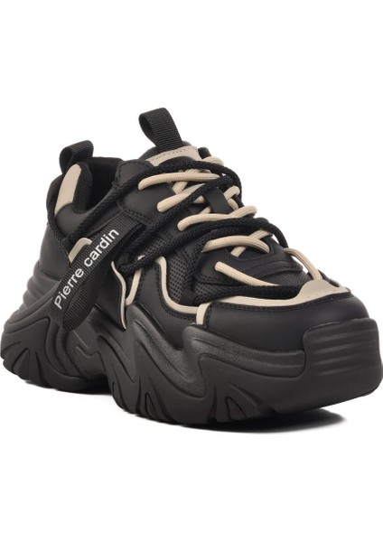 I-11131 G Siyah Kadın Sneaker