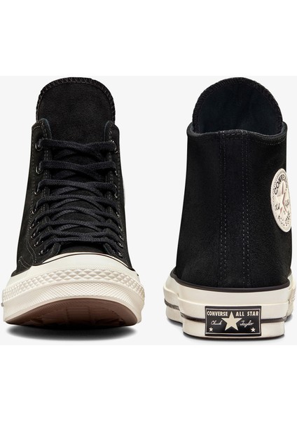 Chuck 70 Unisex Siyah Süet Sneaker modelleri