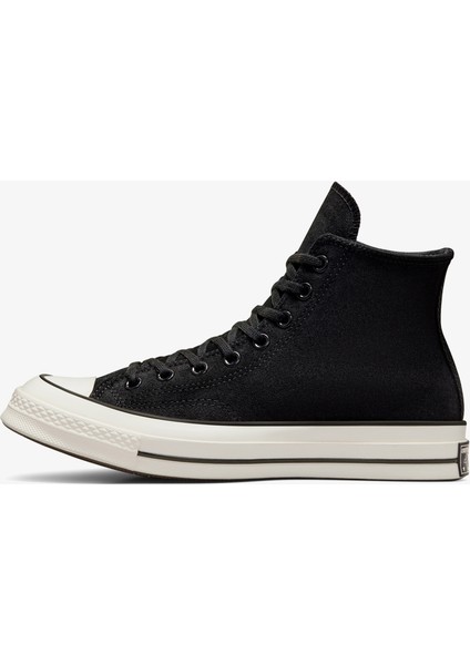 Chuck 70 Unisex Siyah Süet Sneaker indirimleri
