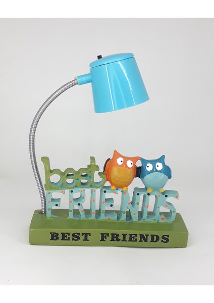 Dekoratif Işıklı Baykuş En Yakın Arkadaşlar Best Friends Biblo