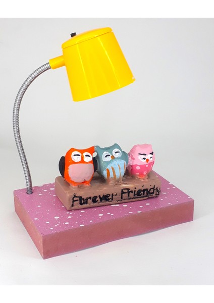 Dekoratif Işıklı Baykuş Sonsuz Dostlar Forever Friends Biblo fırsatları