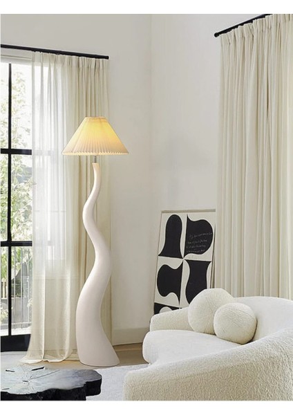 Fransız Iskandinav Lux Lambader Oturma Odası Çalışma Odası Villa Otel Dekoratif Ayaklı fırsatları