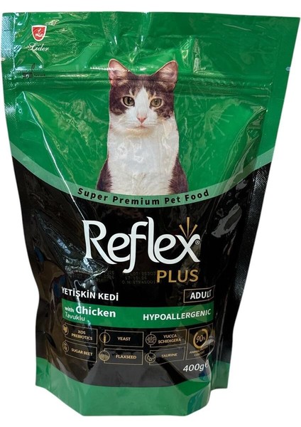 Plus Yetişkin Tavuklu Hypoallergenic Kedi Maması 400gr