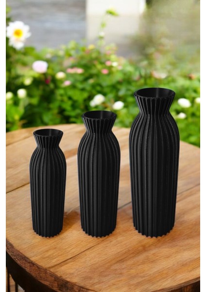 3'lü Modern Elegant Vazo / Eşsiz Tasarım / Dekorasyon modelleri