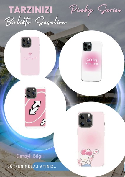 Pinky iPhone Tüm Modellere Uyumlu Kılıf iPhone 6,7,8,x,11,12,13,14,15,16 Plus