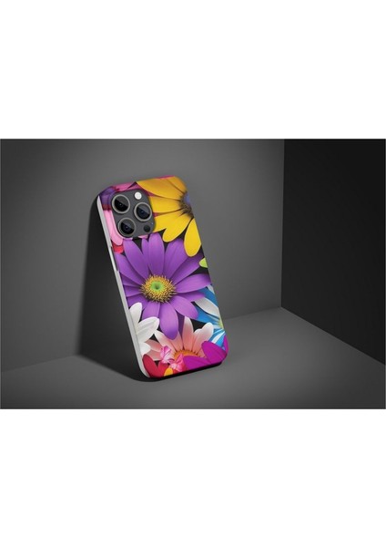 Çiçek Desenli iPhone Tüm Modellere Uyumlu Kılıf iPhone 6,7,8,x,11,12,13,14,15,16 Plus