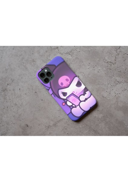 Kuromi iPhone Tüm Modellere Uyumlu Kılıf iPhone 6,7,8,x,11,12,13,14,15,16 Plus