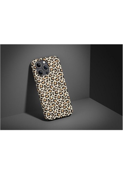 Leopar Desenli iPhone Tüm Modellere Uyumlu Kılıf iPhone 6,7,8,x,11,12,13,14,15,16 Plus