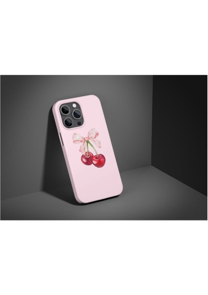 Kiraz iPhone Tüm Modellere Uyumlu Kılıf iPhone 6,7,8,x,11,12,13,14,15,16 Plus