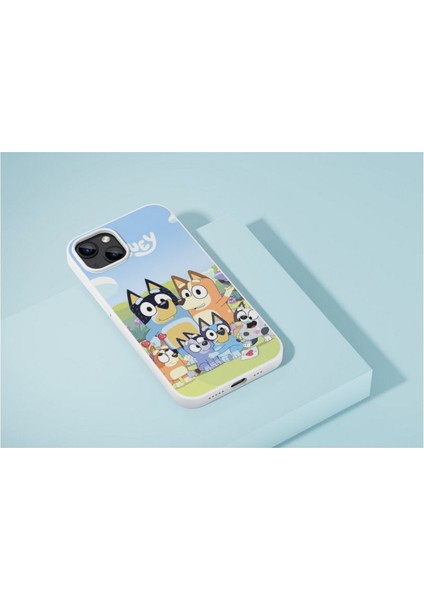 Blueey iPhone Tüm Modellere Uyumlu Kılıf iPhone 6,7,8,x,11,12,13,14,15,16 Plus