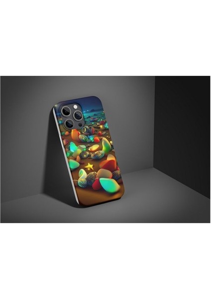 Stone Colours iPhone Tüm Modellere Uyumlu Kılıf iPhone 6,7,8,x,11,12,13,14,15,16 Plus