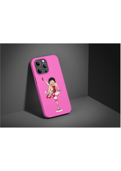 Betty iPhone Tüm Modellere Uyumlu Kılıf iPhone 6,7,8,x,11,12,13,14,15,16 Plus