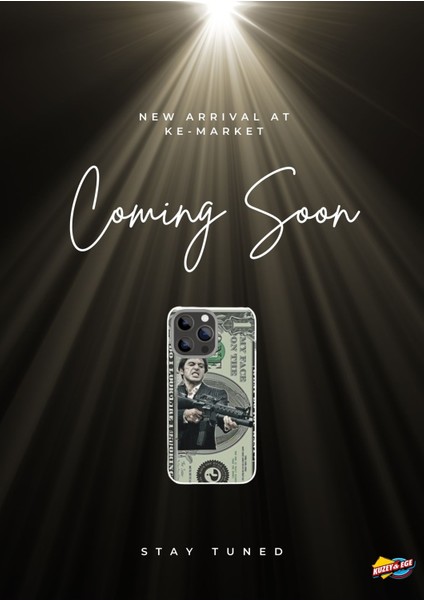 Tony Montana Scarface iPhone Tüm Modellere Uyumlu Kılıf iPhone 6,7,8,x,11,12,13,14,15,16 Plus