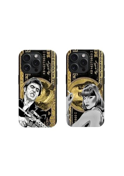 Scarface Series Perfect Couple iPhone Tüm Modellere Uyumlu Kılıf iPhone 6,7,8,11,12,13,14,15,16 Plus fiyatları
