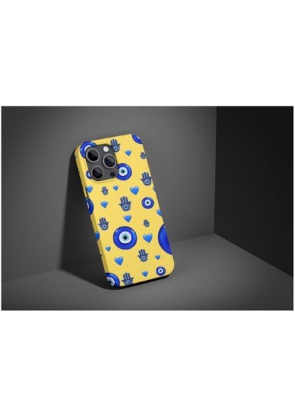 Nazar Boncuğu iPhone Tüm Modellere Uyumlu Kılıf iPhone 6,7,8,x,11,12,13,14,15,16 Plus